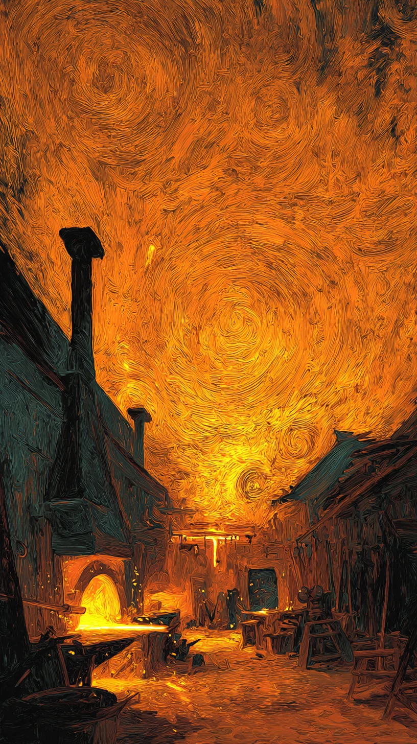 LunarCalmDesign_An_emotional_Van_Gogh-style_interior_of_a_bla_51effbae-ac8a-40ff-860e-0d365cd0b89f_3