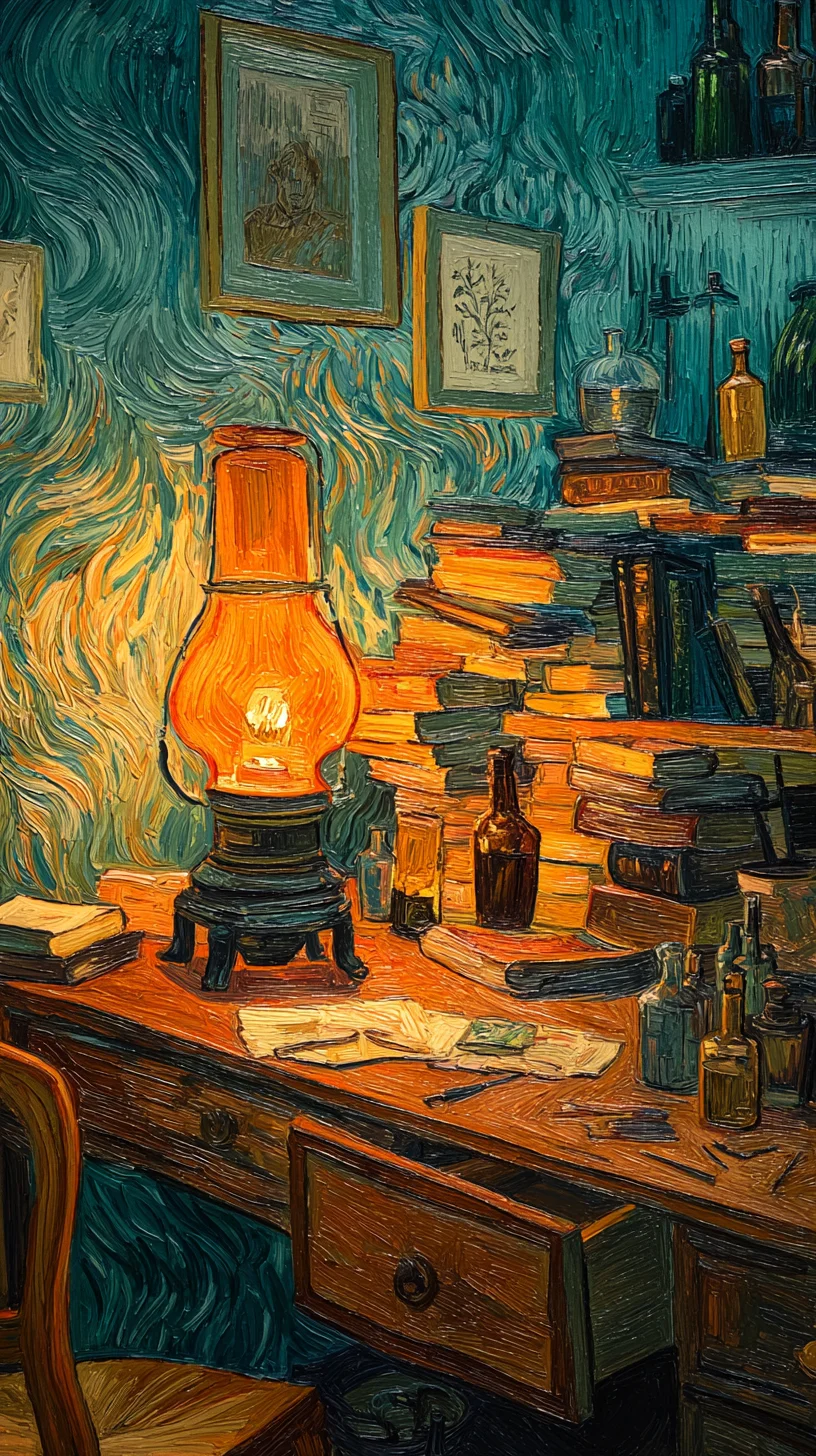 LunarCalmDesign_Interior_of_a_cluttered_scholarly_room_in_the_673a526f-d13c-4844-a89b-f60d285b9f14_0